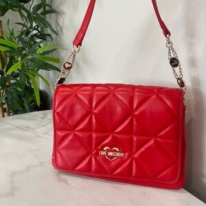 Love Moschino Bag - Red - Shoulder Bag